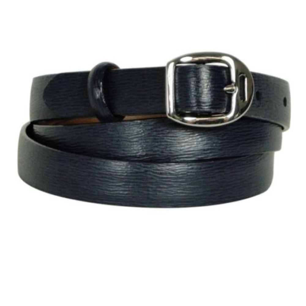 Ralph Lauren Womens Genuine Leather Skinny Belt